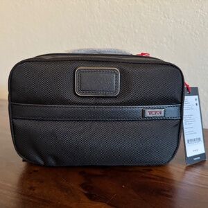 Tumi Split Travel Kit, black, new with tags